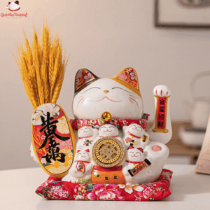 Mèo Lúa Mạch Tài Lộc 25cm