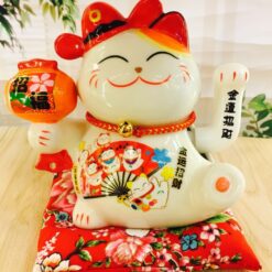 Mèo Thần Tài Tay Vẫy May Mắn | Quà Yêu Thương QYTMT008